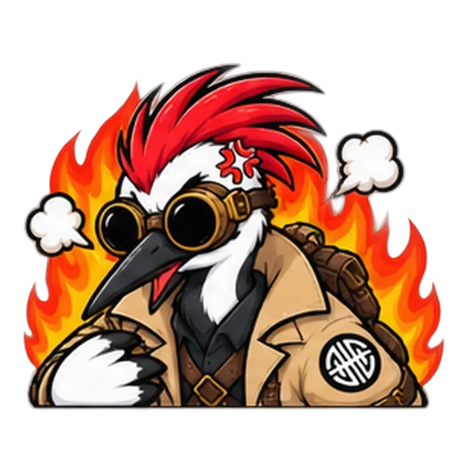 Hak, the OWASP Noir mascot