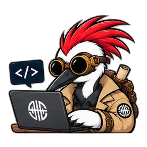 Hak, the OWASP Noir mascot