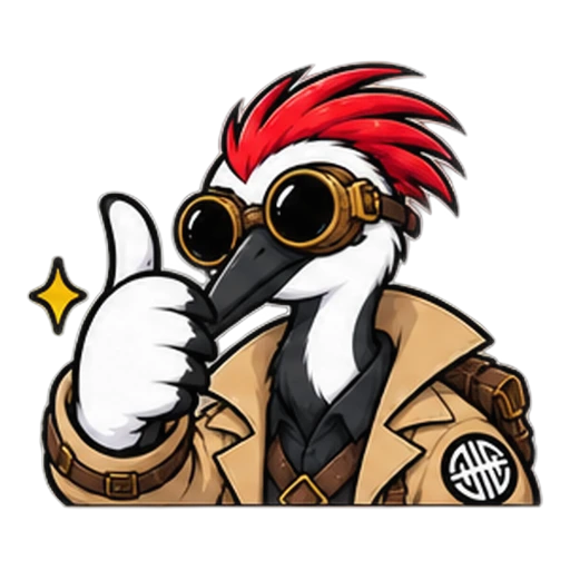 Hak, the OWASP Noir mascot