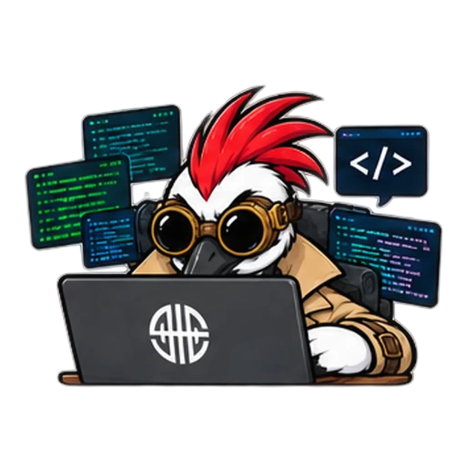 Hak, the OWASP Noir mascot