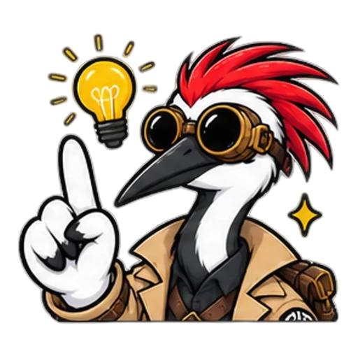 Hak, the OWASP Noir mascot