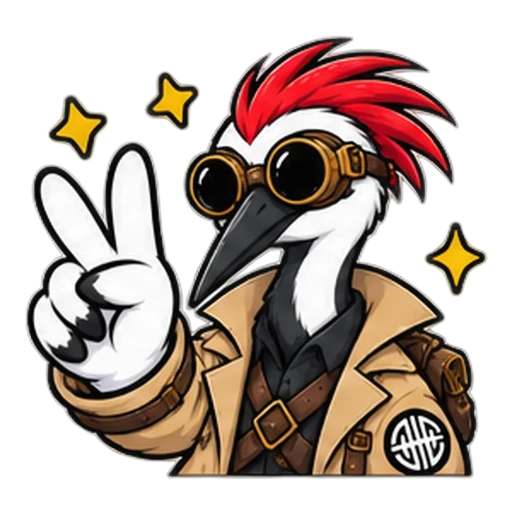 Hak, the OWASP Noir mascot